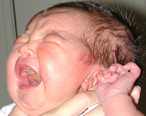Babies are not always happy!