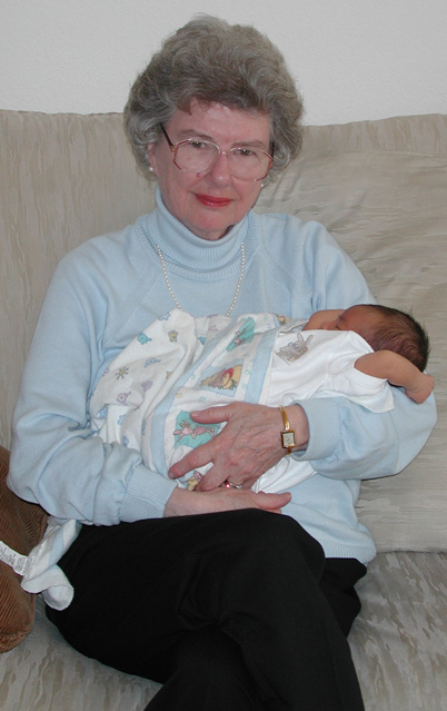 Grandma (Ama) visits Maya - 1