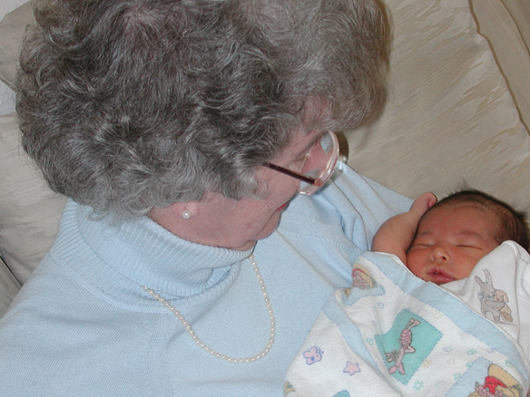 Grandma (Ama) visits Maya - 2