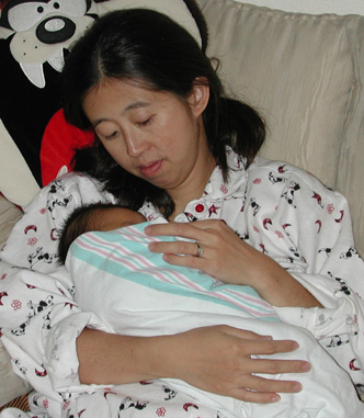 Rebecca and Maya