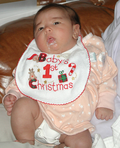 One of Maya's cute gifts goes to good use