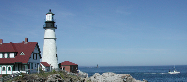 Lighthouse in Portland, Maine