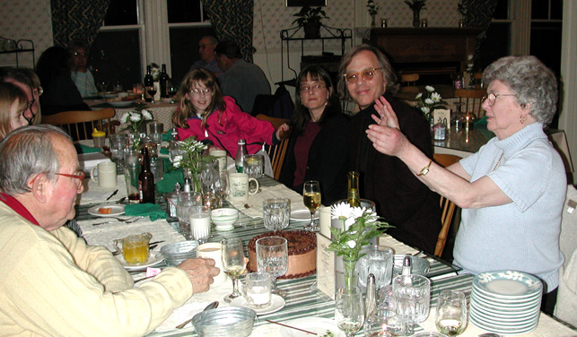 Anne conducts the anniversary song?