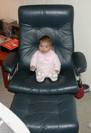 And leather chairs