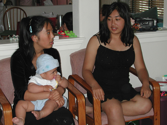 Maya, ?, and ?