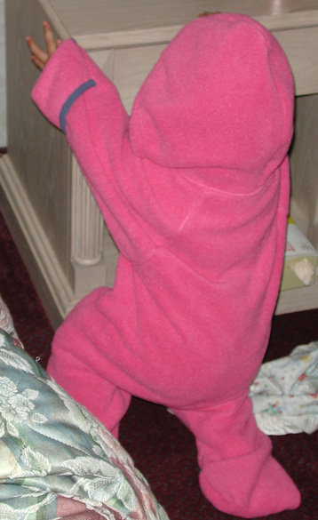 The pink people eater can climb!