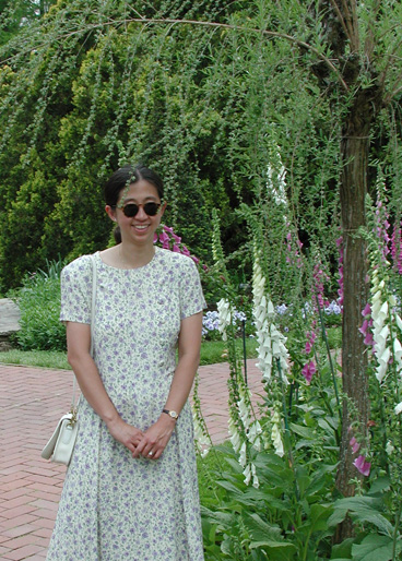 Rebecca at Longwood