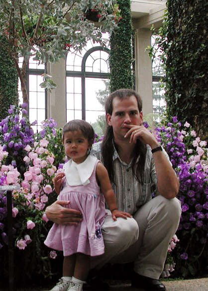 A daughter and her father