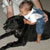 Riding the devil dog (Muti and Maya)
