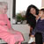 Granmary, Rebecca, and Maya chatting