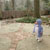 Maya sees her first falling snowflake