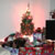 Christmas Eve: A decorated tree