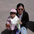 Maya and Mommy at Maya's first zoo trip 