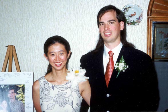 Rebecca and Mark at East Coast reception