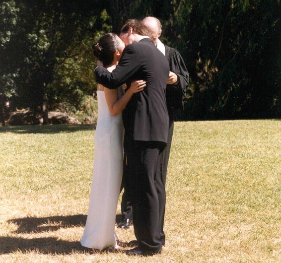 Kiss: Rebecca and Mark