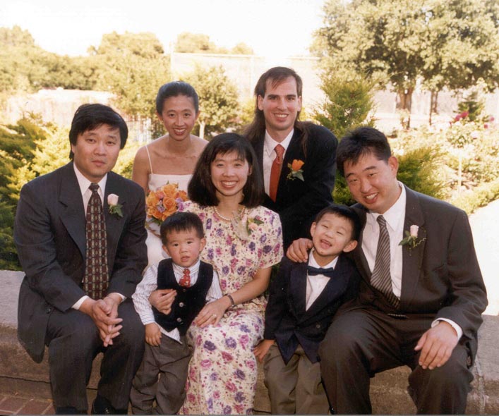 Formals: Bruce, Rebecca, Austin, Rachel, Mark, Jacob, and Daniel