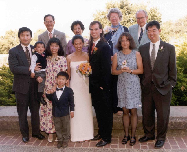 Formals, Front: Bruce, Austin, Jacob, Rebecca, Mark, and Daniel Back: Jia-Hsi, Mary Ann, Anne, Howard